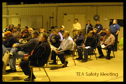 safety meeting photo